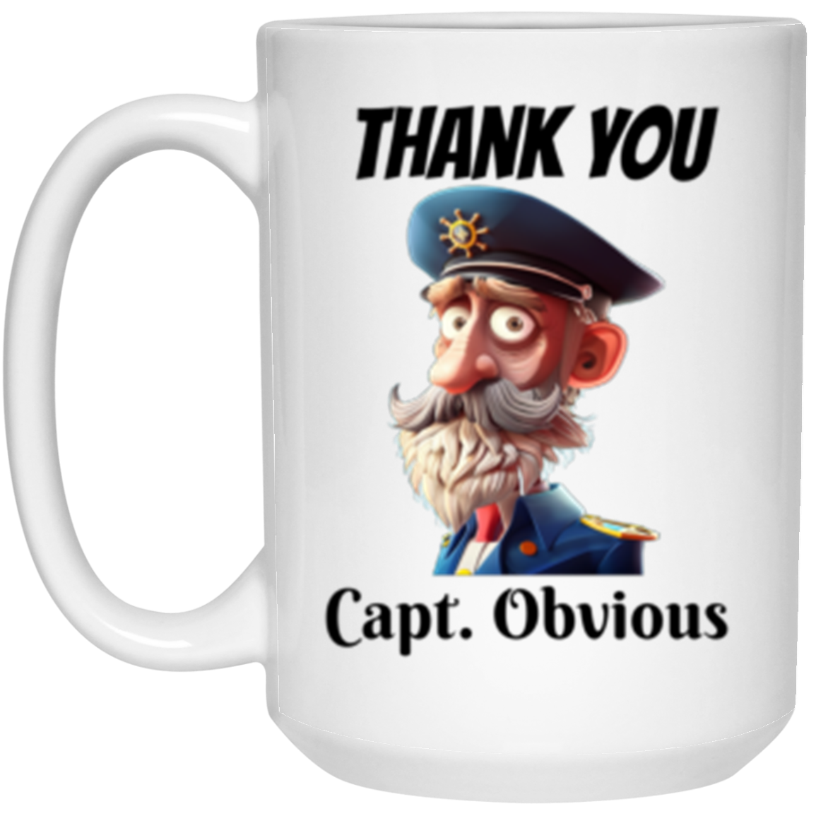 Thank You Captain Obvious' Cartoon Edition