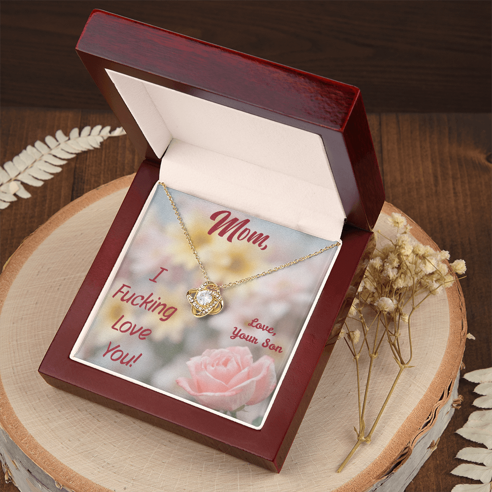 Celebrate Your Bond with the Love Knot Necklace