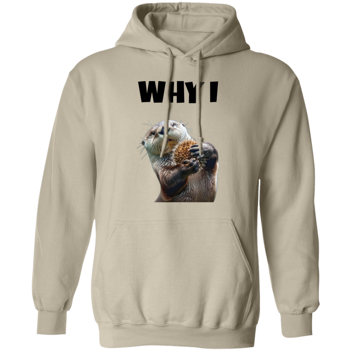 Why I Otter Pullover Hoodie
