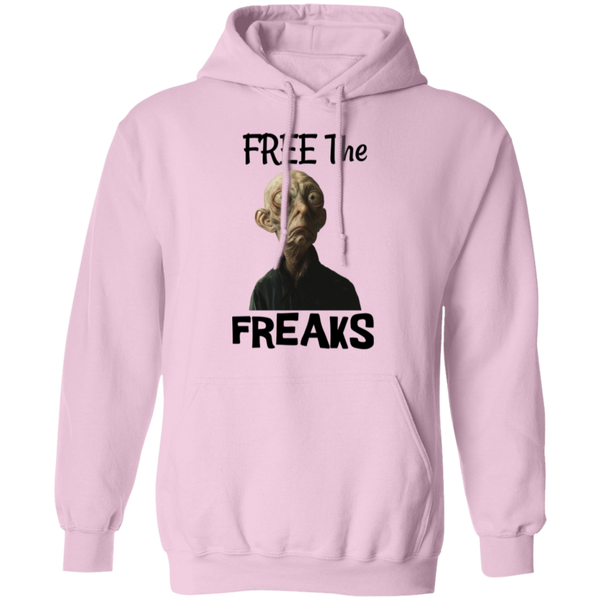 Free The Freaks Pullover Hoodie/Light Colors
