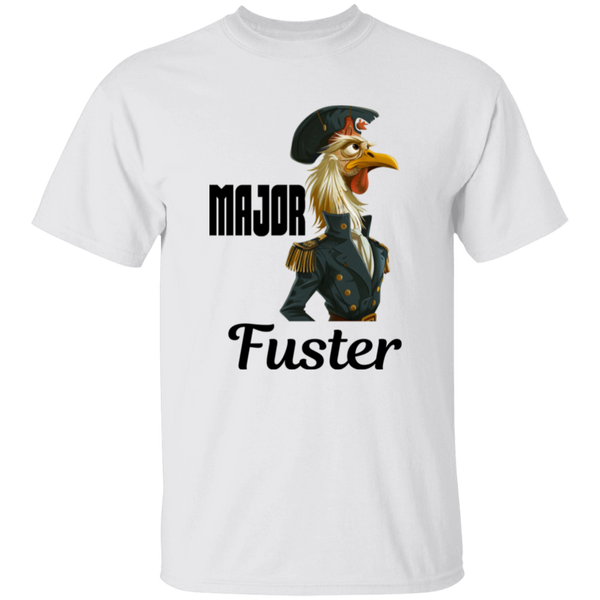 'Major Fuster' Design - Heavyweight 100% USA Cotton T-Shirt