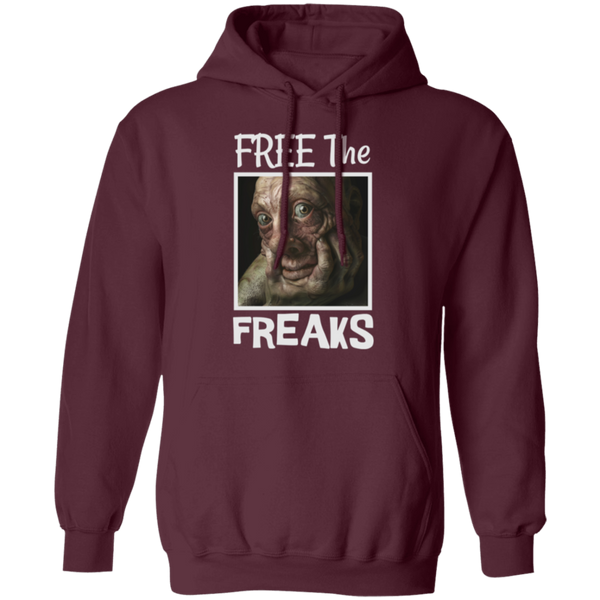 Free The Freaks Pullover Hoodie/Dark Colors