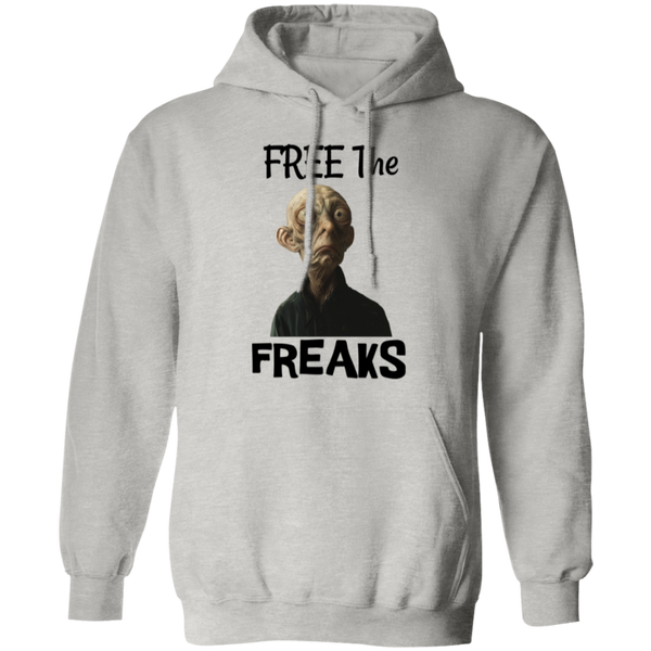Free The Freaks Pullover Hoodie/Light Colors