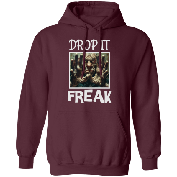 Drop It Freak Pullover Hoodie in Dark Colors