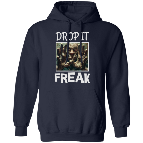 Drop It Freak Pullover Hoodie in Dark Colors