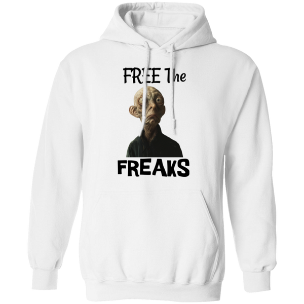 Free The Freaks Pullover Hoodie/Light Colors