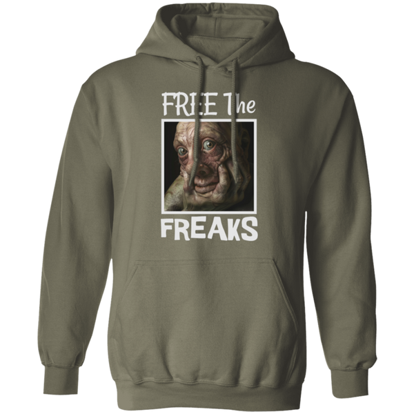 Free The Freaks Pullover Hoodie/Dark Colors