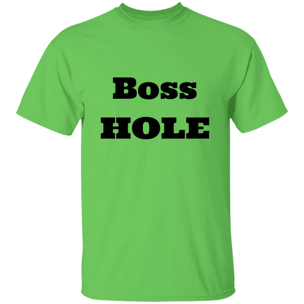 Boss Hole Cotton T-Shirt