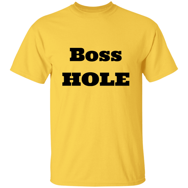 Boss Hole Cotton T-Shirt