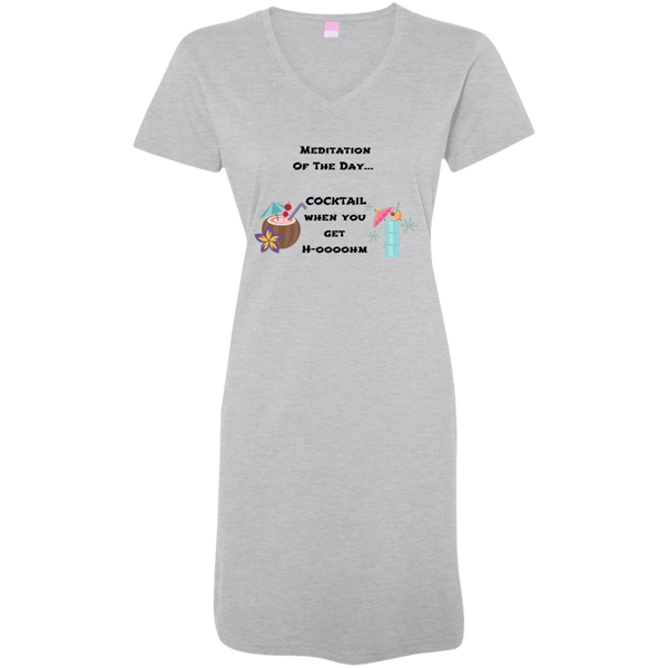 Cocktail at H-oooohm Ladies' V-Neck Jersey Cover-Up