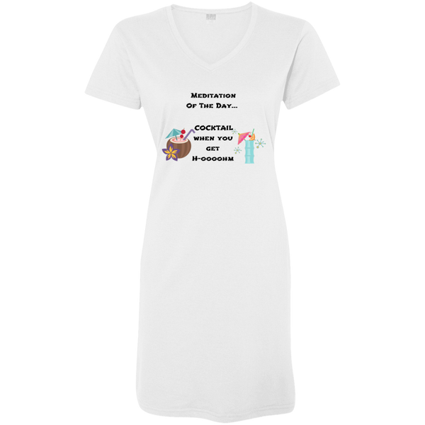 Cocktail at H-oooohm Ladies' V-Neck Jersey Cover-Up