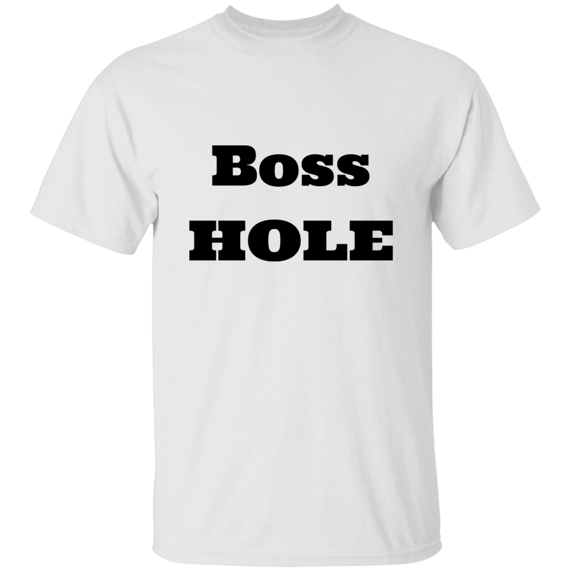 Boss Hole Cotton T-Shirt